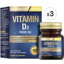 Nutraxin Vitamin D3 1000 IU 120 Tablet 3'lü Paket