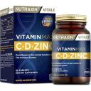 Nutraxin Vitamin Max C-D-Zinc 60 Tablet