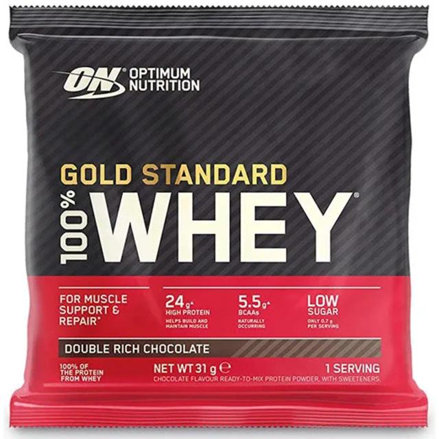 Optimum Nutrition Gold Standard Çikolata Aromalı Whey Protein Tozu 30,4 g Tek Servis