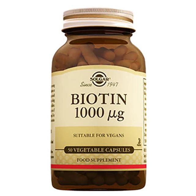 Solgar Biotin 1000 mcg 50 Kapsül