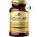 Solgar Bromelain 150 mg 60 Kapsül 3'lü Paket