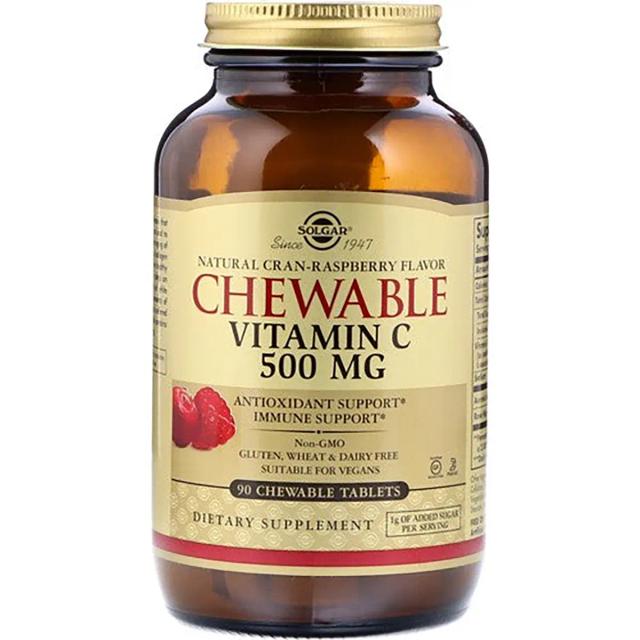 Solgar Chewable Vitamin C 500 mg 90 Tablet