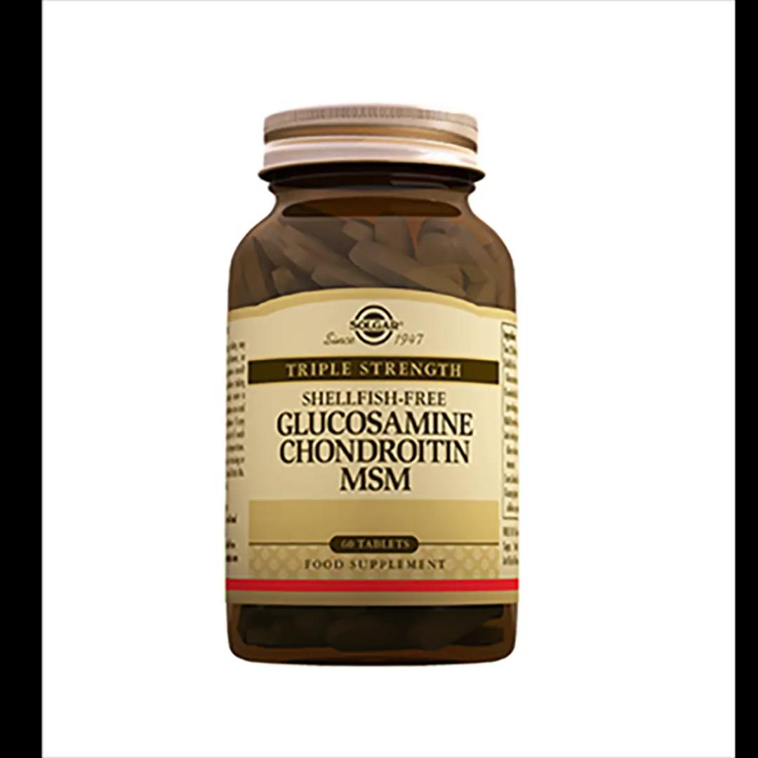 Solgar Glucosamine Chondroitin MSM 60 Tablet