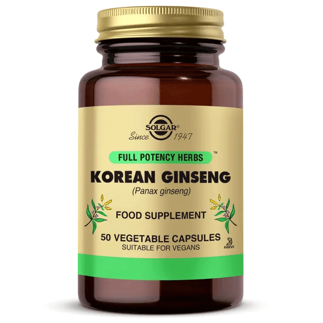 Solgar Korean Ginseng 50 Kapsül