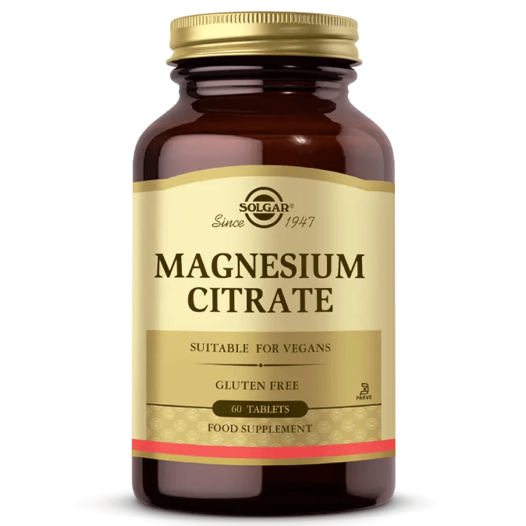 Solgar Magnesium Citrate 200 mg 60 Tablet