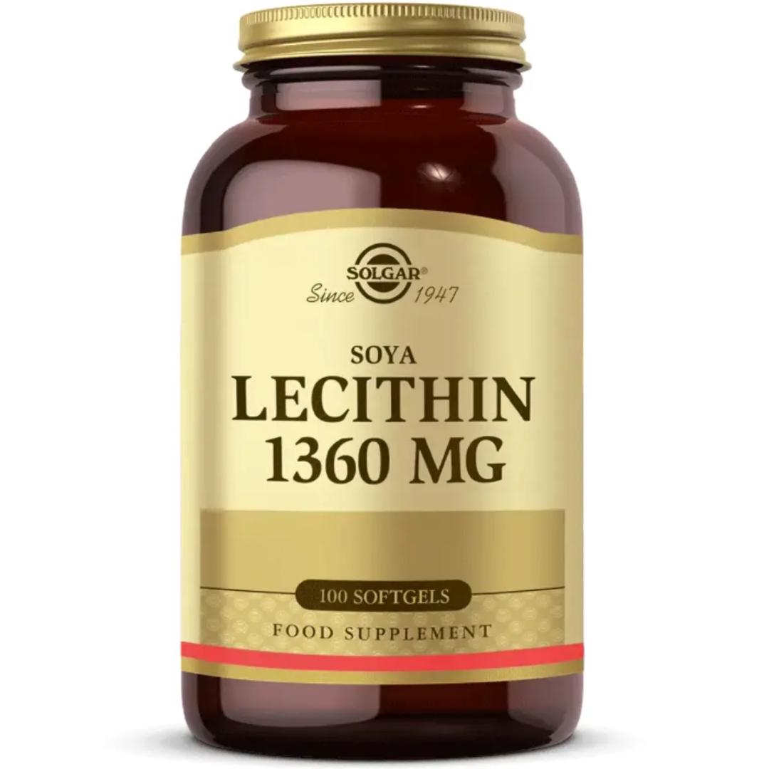 Solgar Soya Lecithin 1360 mg 100 Kapsül