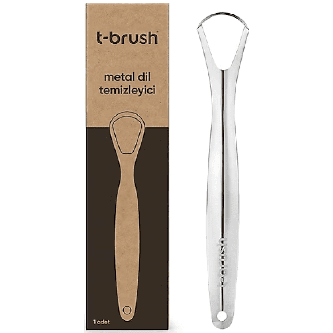 T-Brush Paslanmaz Çelik Dil Temizleyici