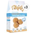 Tahinly Glütensiz Bitter Çikolata Parçacıklı Tahinli Kaşık Kurabiye 150 g 3'lü Paket