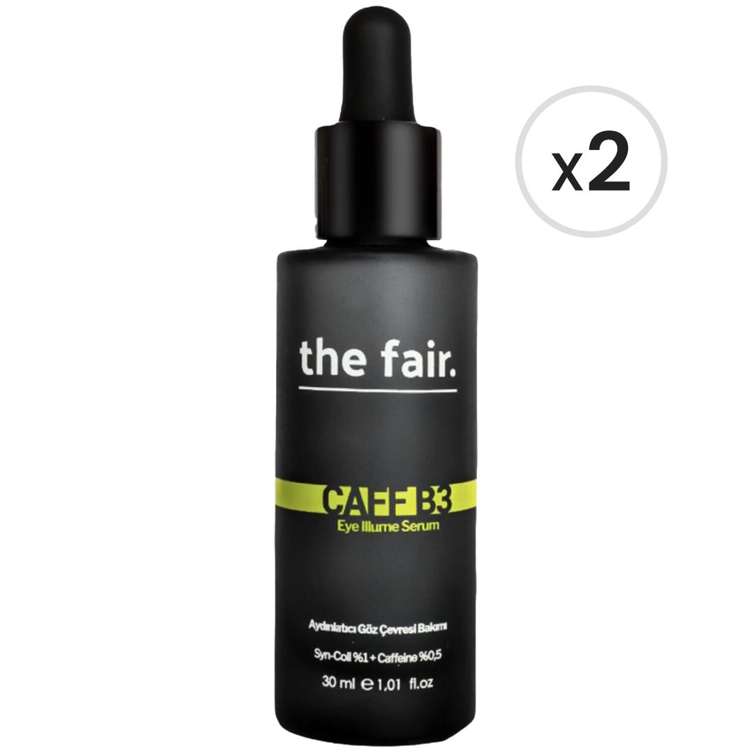 the fair. Caff-B3 Eye Illume Aydınlatıcı Göz Çevresi Bakım Serumu 30 ml 2'li Paket