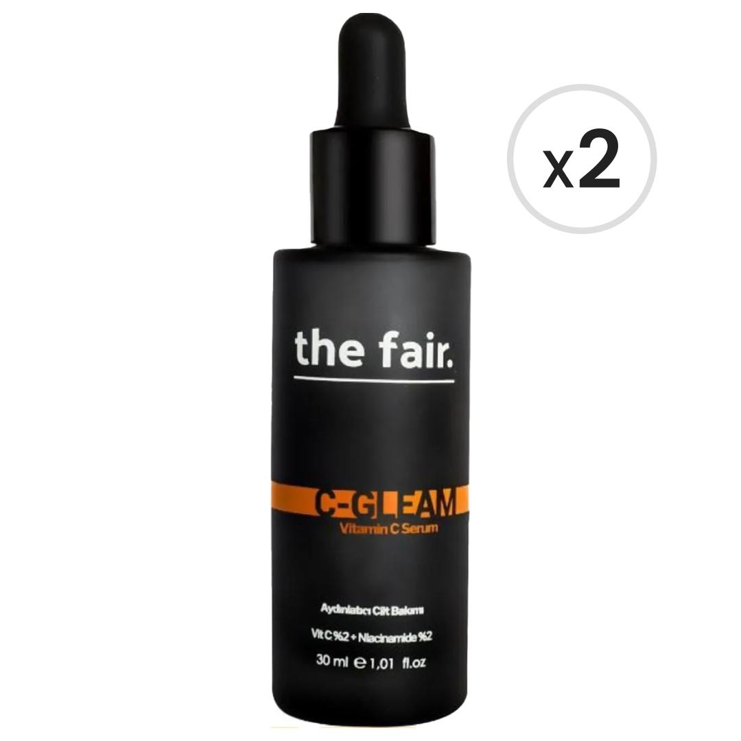 the fair. C*Gleam Vitamin C Serum 30 ml 2'li Paket