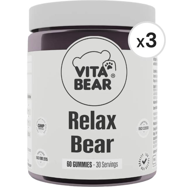 Vita Bear Relax Bear 60 Gummies 3'lü Paket