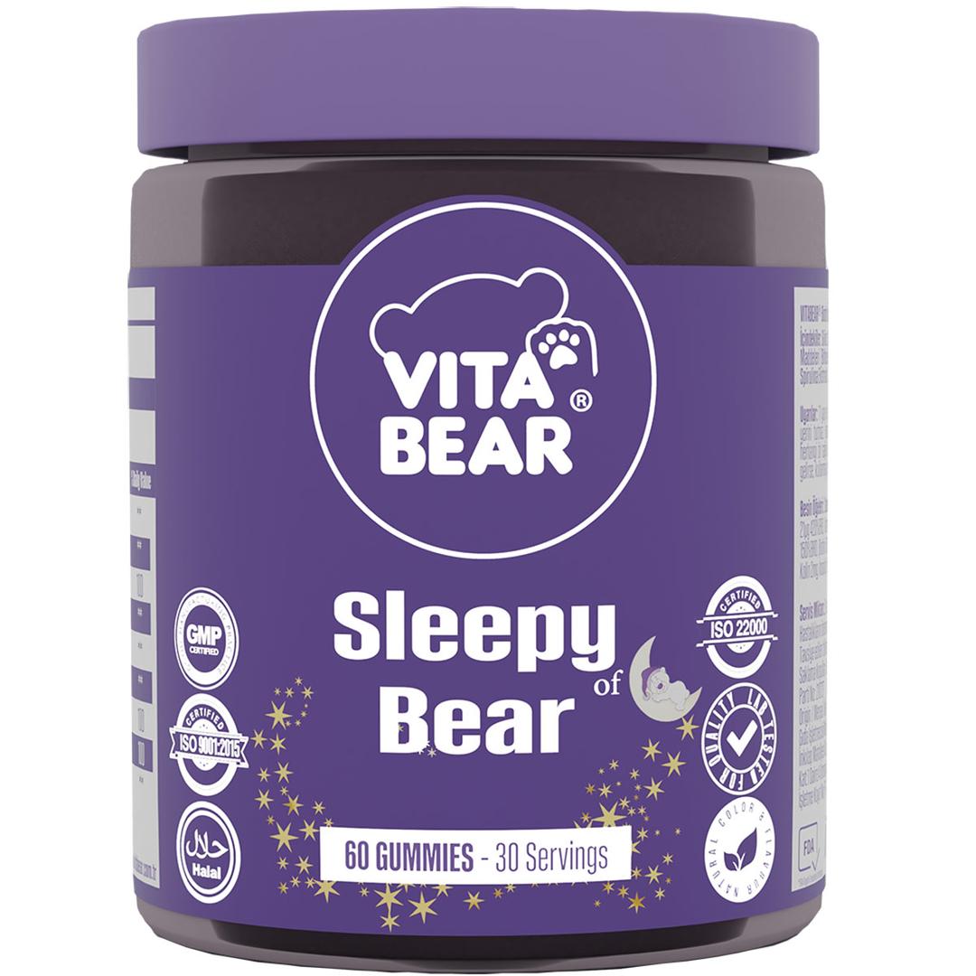 Vita Bear Sleepy Bear Uyku Düzenleyici Vitamin 60 Adet