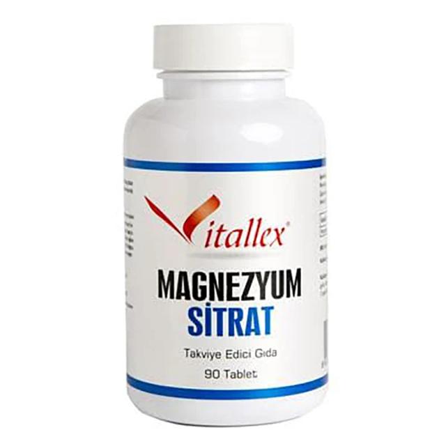 Vitallex Magnezyum Sitrat 90 Tablet