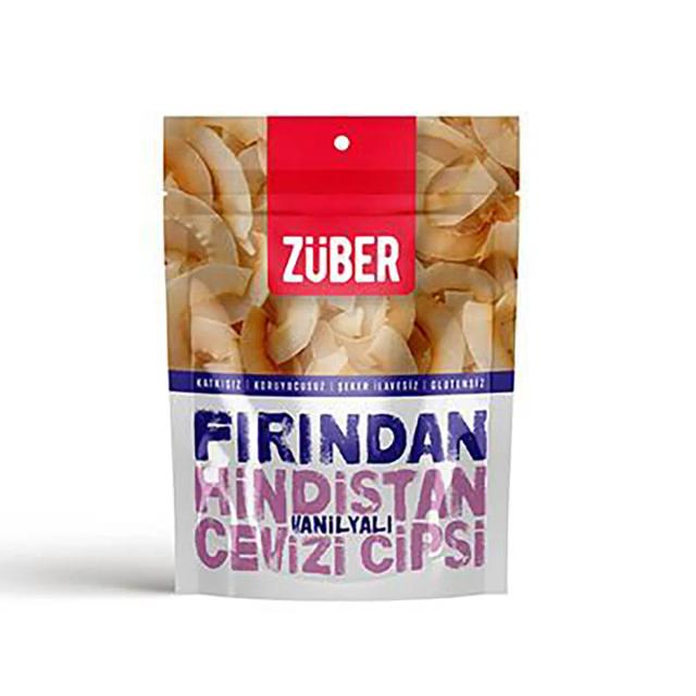 Züber Fırından Vanilyalı Hindistan Cevizi Cipsi 40 g