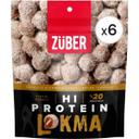 Züber Hi Protein Lokma Fıstık Ezmeli 84 g 6'lı Paket