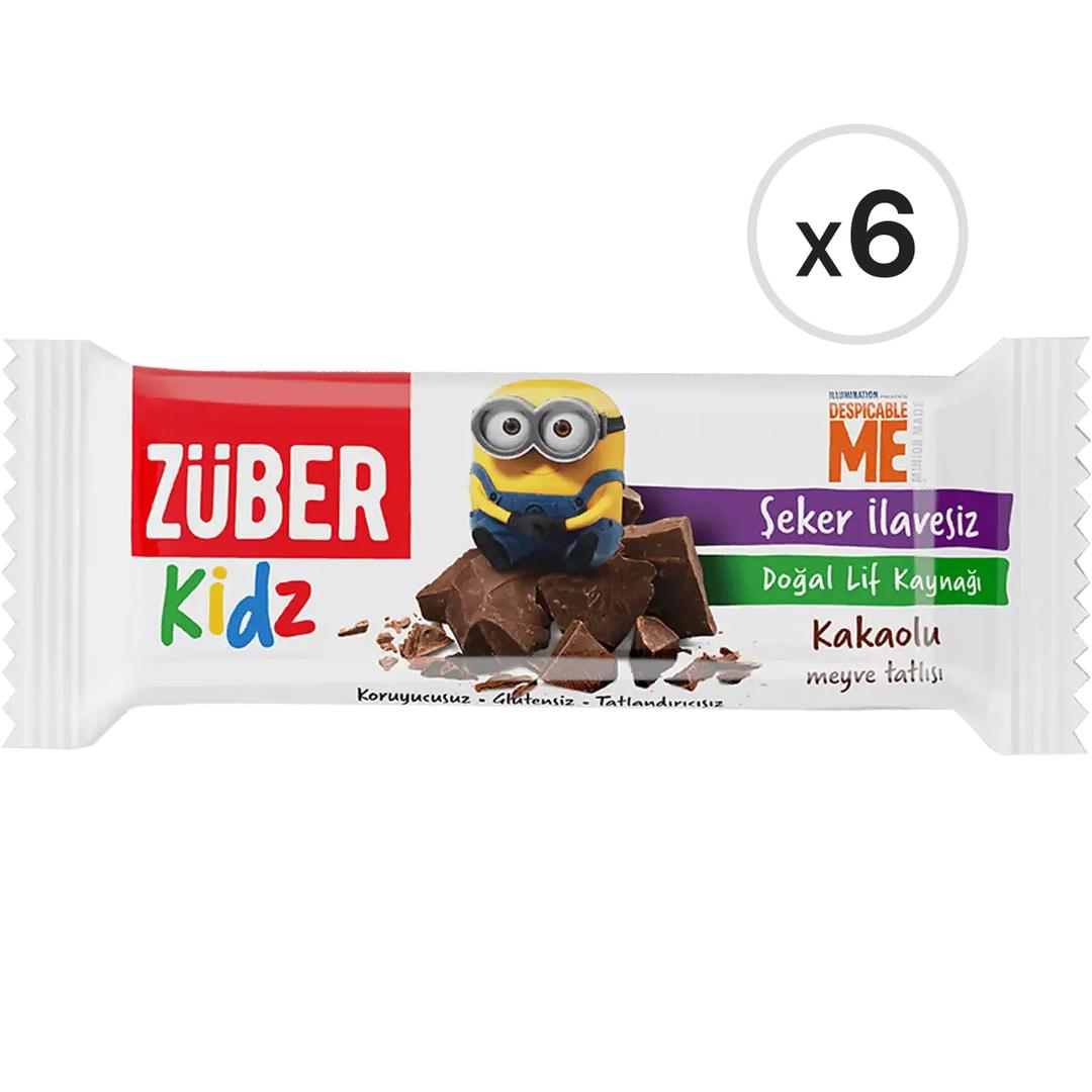 Züber Kidz Kakaolu Meyve Bar 30 g 16'lı Paket