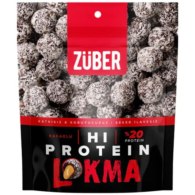 Züber Yüksek Proteinli Lokma Kakaolu 84 g